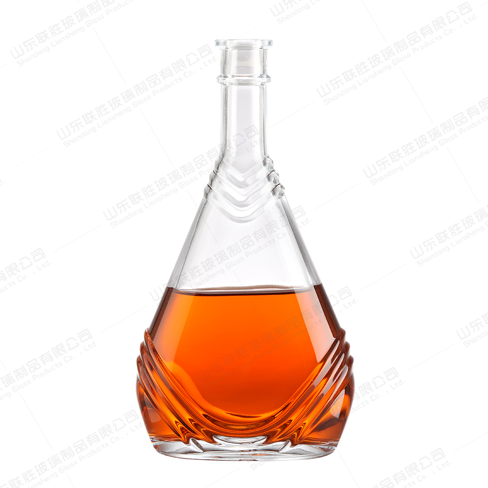 500ml 750ml 1000ml Glass Bottles for Gin Whisky Liquor Vodka Spirit Customized Bottle Color