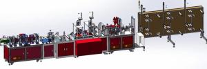 China Compact Design N95 Face Mask Making Machine Mask Manufacturing Machine wholesale