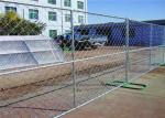 60x60mm Holes 3.0mm Wire Chain Link Mesh Fence Temporary For Australia Market