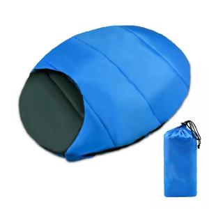 China Double Zipper 89*66cm 170T Polyester Dog Sleeping Bag wholesale
