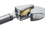 Removable Stainless Steel Kitchen Tools / Stainless Steel Garlic Press Squeezer