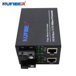 Simplex 1310nm 1550nm 20km SC Fiber Media Converter