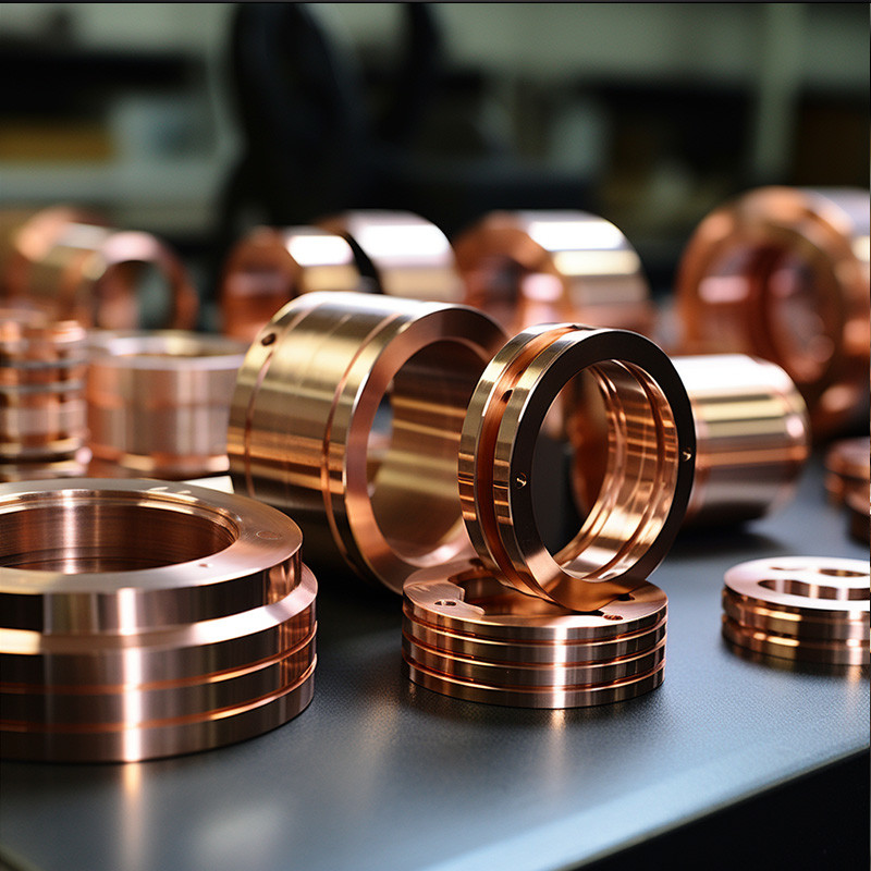 Customized CNC Machining Small Parts Turning CNC Lathe Parts Copper Machined Parts