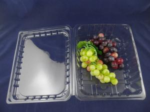 China PET Recyclable Clamshell Packaging Box Plastic ISO9001 wholesale