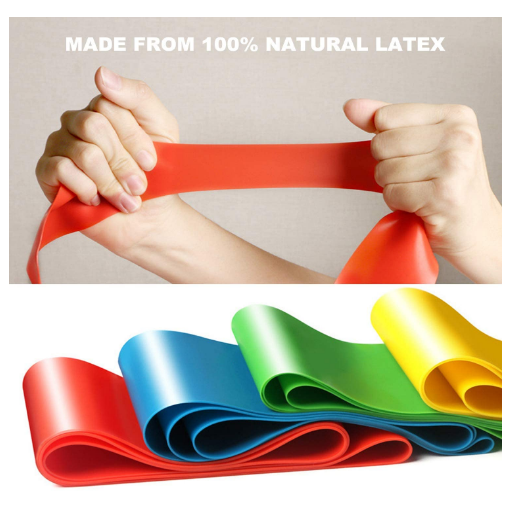 BSCI 1.8m Natural Latex Resistance Bands Slim Legs