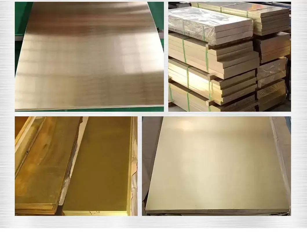 Wholesale 1mm 20mm Thick Copper Sheet Supply C28000 C1011 C11000 Copper Plate with Cheap Price
