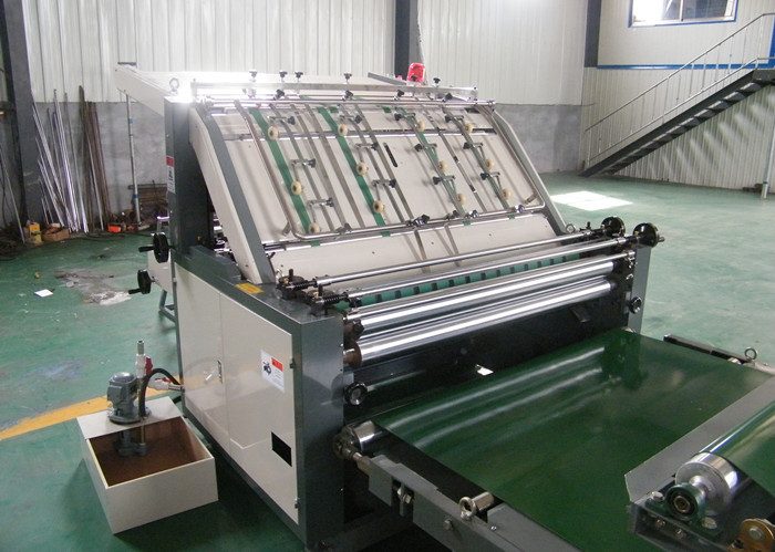 Reliable Flute Laminating Machine , Semi Automatic Paper Lamination Machine