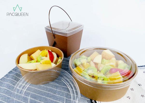 Pasta Salad / Meal Food Delivery Container 750ml Leak Proof Food Grade Eco -