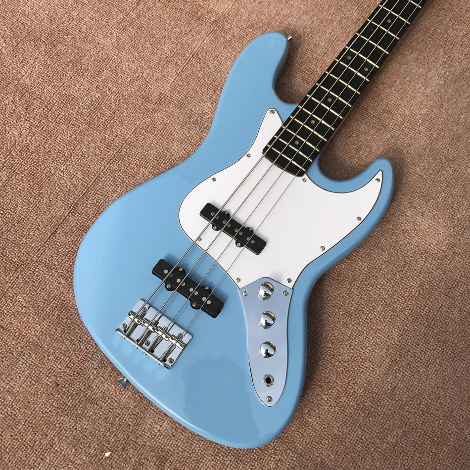 2018 new style high quality custom 4 string bass guitar, Ebony fingerboard