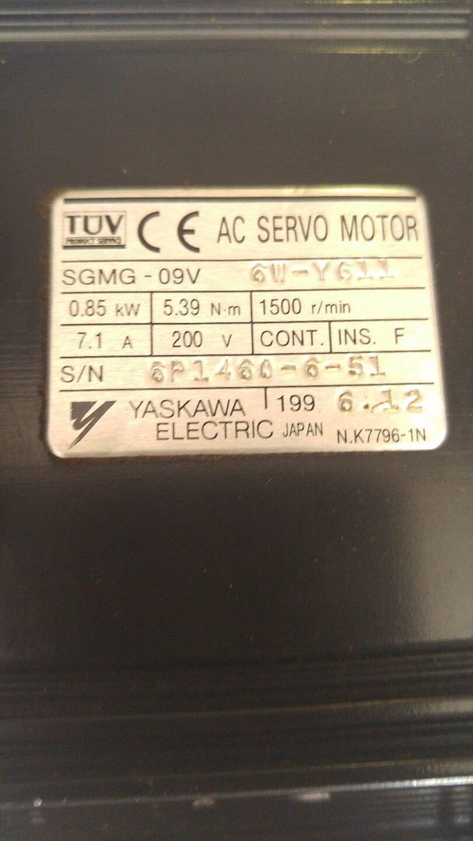 Sgmph-01b1e4cd Yaskawa Servo Drive 100v 100w  Original New 3 Working Days Delivery 9