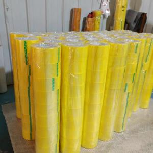 China Wholesale Carton BOPP Sealing Tape Waterproof Adhesive Clear Packing Tapes wholesale