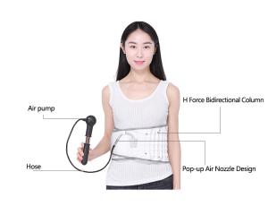 China Women / Men Air Waist Support Brace Decompression Belt CE Certification wholesale