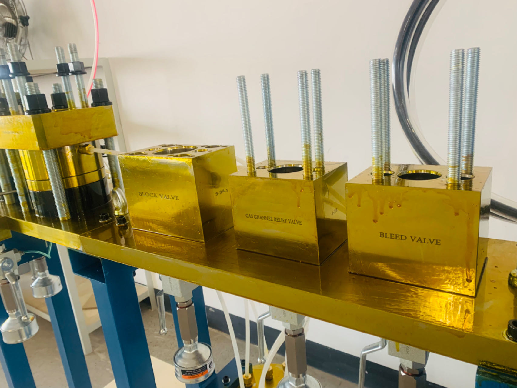 VTU-500 GI GAS FUEL INJECTOR TEST RIG