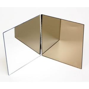 China SGS Flexible 4'×8' Rose Gold Mirror Acrylic Sheet wholesale