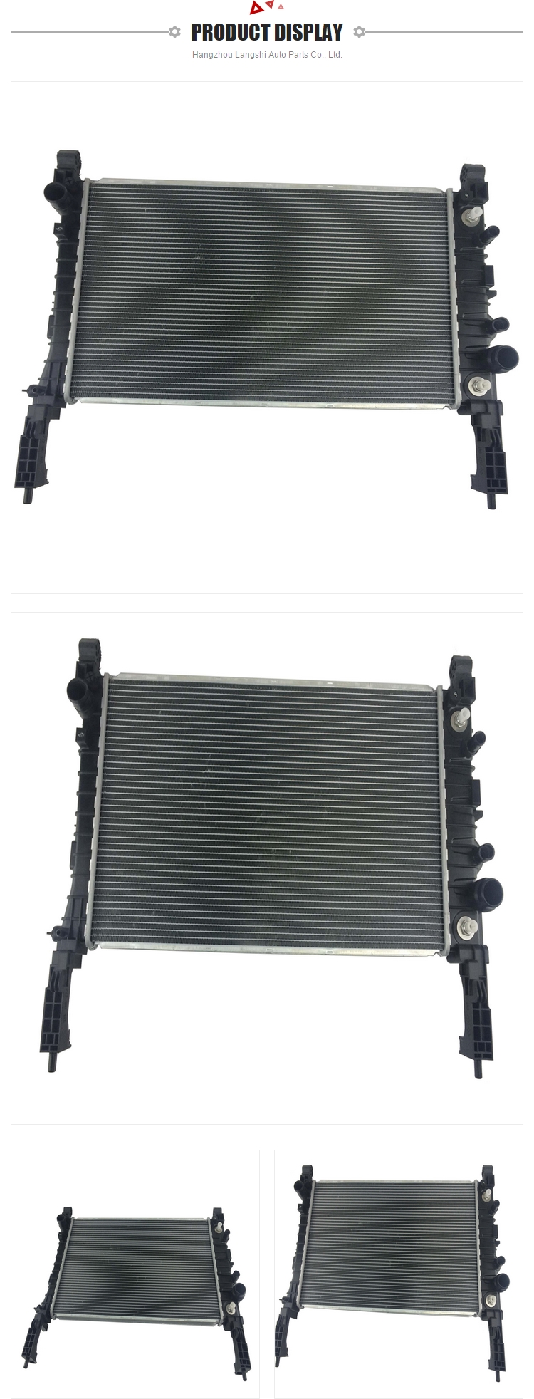 Chevrolet Tracker and Buick Encore Aluminum Radiator with Plastic Water Tank 95298553