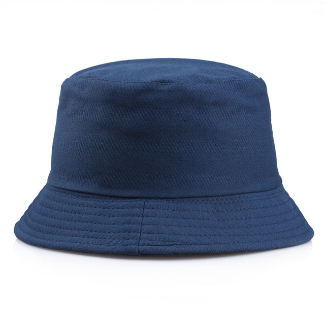 Washed Cotton Canvas Denim Bucket Hat Casual Outdoor Fishing Hiking Safari Boonie Hat