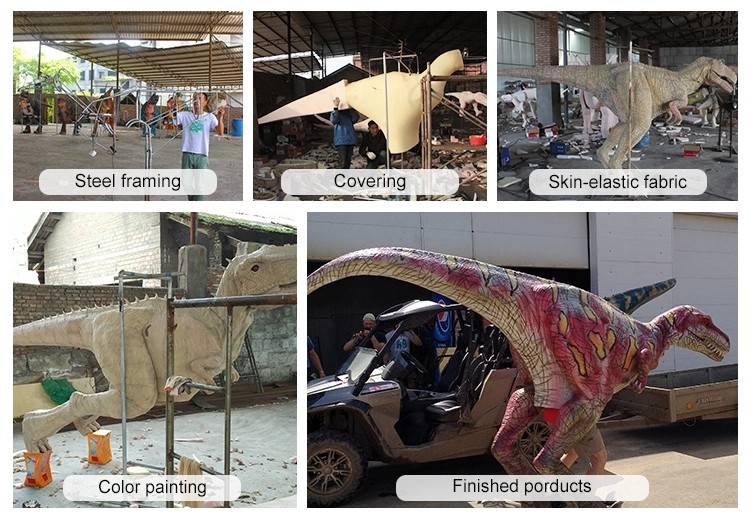 Attractive Realistic Dino Costume High Durability For Party Entertainment