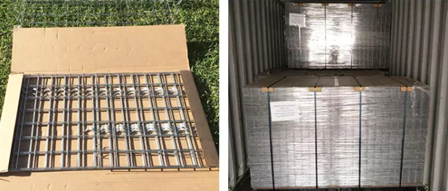 1 X 1 X 1 M Galvanized Gabion Box Welded Stone Rock Baskets For Retaining Wall