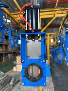 China Flange Connection Carbon Steel Knife Gate Valve For Oil Industry wholesale
