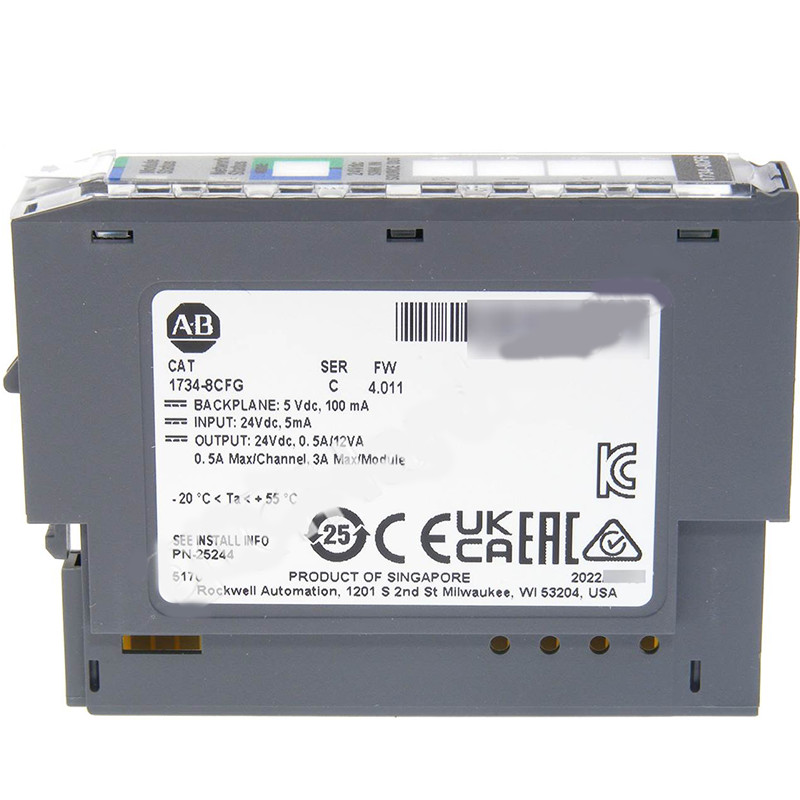 Allen-Bradley 1734-8CFG 8 Channel Self-Configuring Discrete I/O Module, Series C