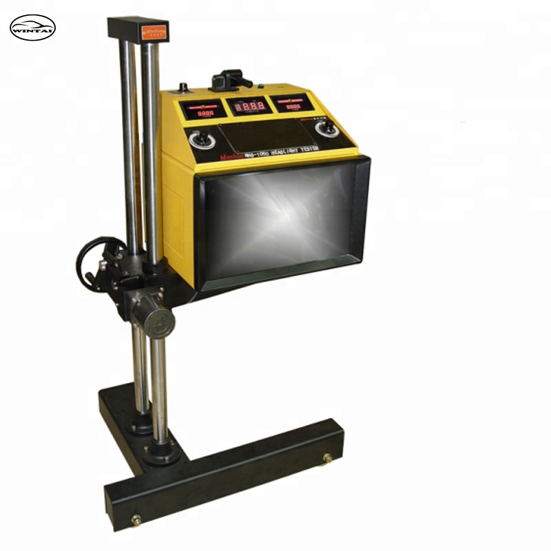 60Kg NHD-1050 Automotive Headlight Tester with Optic Axis Deviation Measurement