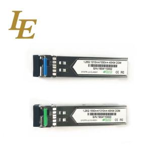 China 20km 1.25g Single Mode Sfp Fiber Transceiver Module wholesale
