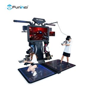 China New Business Ideas Invest VR Simulator 9d Virtual Reality Cinema 2 players Shooting game Machine wholesale