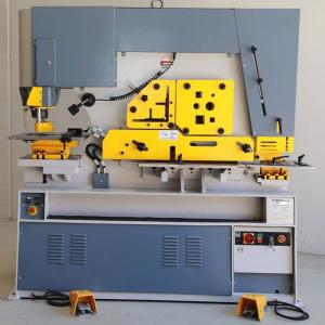 China Hydraulic Ironworker Q35y-20 Combined Punching And Shearing Machine Metal wholesale