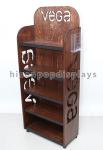 Custom Wood POP Merchandise Displays Stands For Pet Food Stores