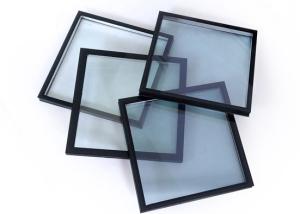 China Residential Buildings Heat Insulating Green Tinted Glass / Low Energy Glass wholesale