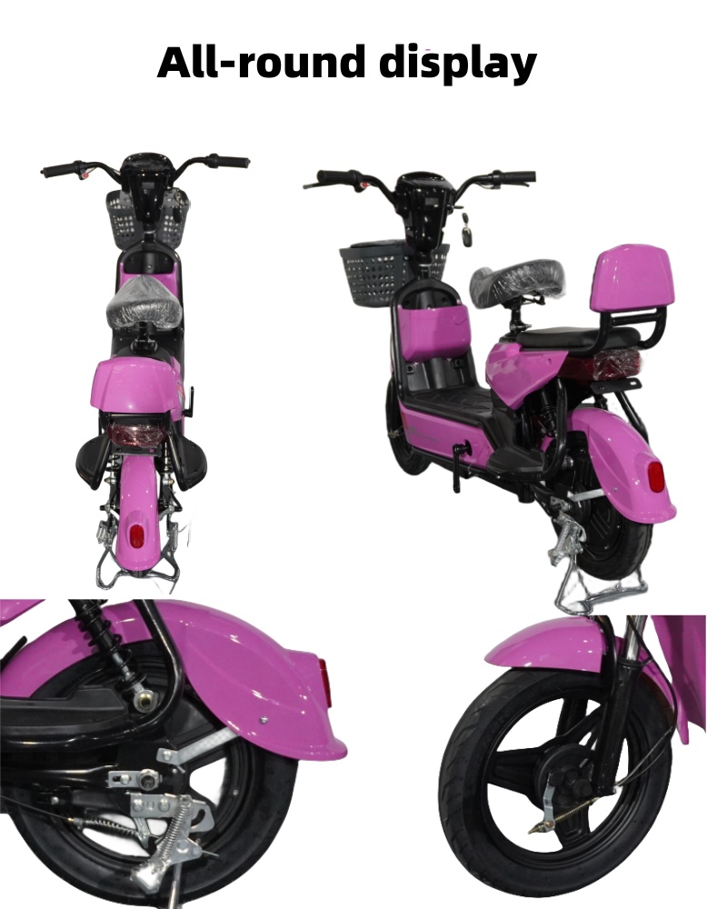 Best Moto Two Seat Electric Motorbike 48V Electric Scooter LED Display Electric Moped For Adult