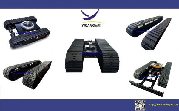 Factor costomized hydraulic crawler anchor core water wll drilling rig steel track undercarriage system