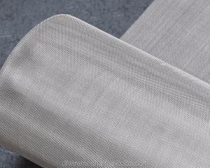 China Pure Titanium Wire Mesh Screen Woven 40 Micron wholesale
