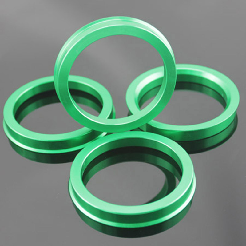 CNC Super Thin Aluminum Hub Centric Rings With Anodize Coatings OD73.0 ID67.1