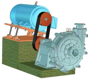 China Heavy Duty 132kw 980r/Min Centrifugal Sludge Pump 300ZBD-530 wholesale