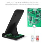 Universal Fast Standing Wireless Charger Holder 5v 2a Anti Slip Hige Safety