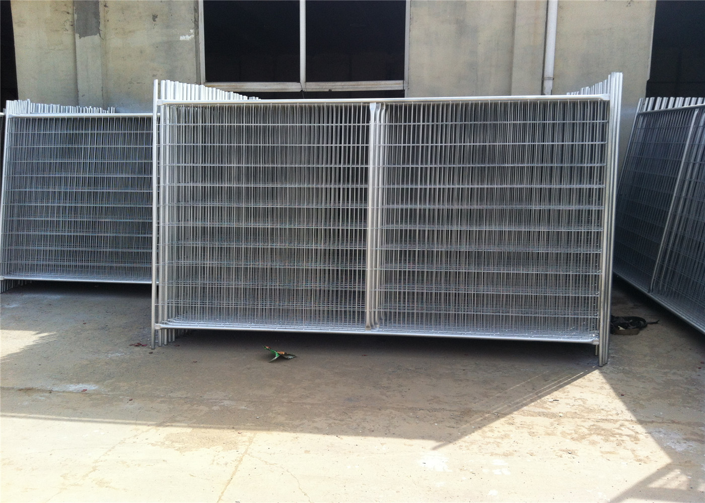 Environmental Temporary Site Fence Panels / Chain Link Fence Construction