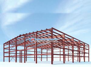China Metal Building Construction Industrial Prefabricated Metal Warehouse Fire Resistance wholesale