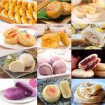 Automatic stuffed crispy bread flaky pastry production line
