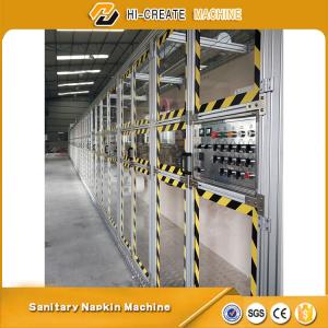 China Used Second Hand Sanitary Napkin Making Machine PLC Control wholesale