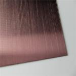 SUS 201 304 satin no.4 brushed finished stainless steel plate buy from factory