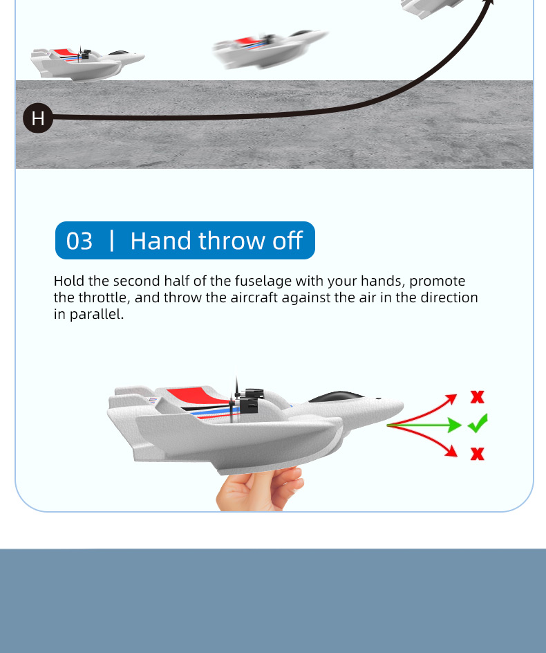 Amphibious 2.4ghz Gyroscope Glider RC Hydroplane Plane Toys Bm21 Electric Foam Rc Airplane for Children 5 to 7 Years Old
