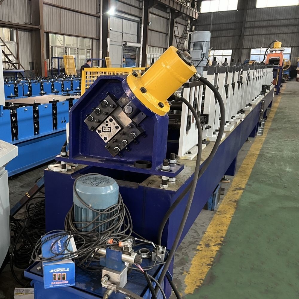 Hydraulic Cutting Strut Channel Rolling Forming Machine Cr12mov 1.0mm 7000*1000*1500mm