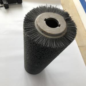 China Customized Industrial Abrasive Wire Roller Brush For Polishing wholesale