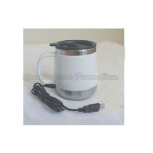 China Promotion usb ceramic car travel stainless steel Electrothermal cup mug water drink cup wholesale