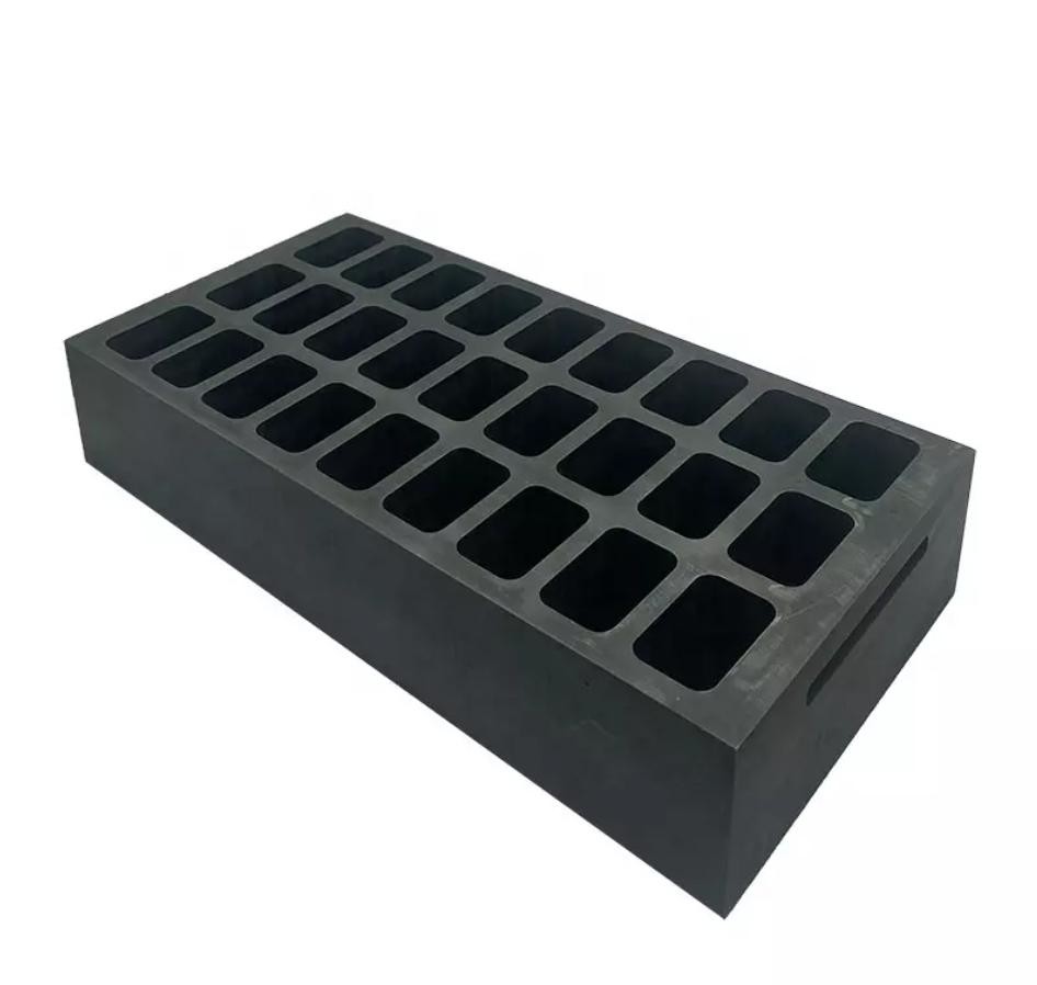 High Purity Antimony Graphite Mould Casting High Temp Resistance