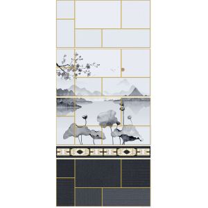 30x60cm Wear-Resistant Glazed Ceramic Wall Tile for Hotels