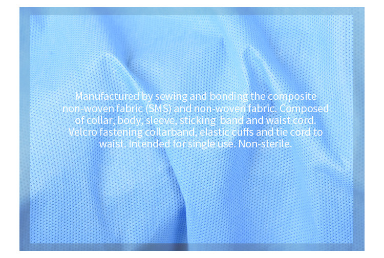 Waterproof Single Use Smms Level 3 Sterile Surgical Gowns OEM ODM Accepted