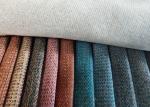 Sofa 100 Polyester Linen Fabric 57 Inches Plain Upholstery Textile