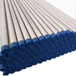 SS409 SS410 SS430 Brushed Stainless Steel Pipe 5M 5.5M 6M Acid Resistance